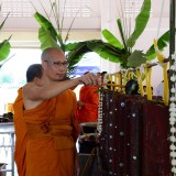 โครงการหล่อเทียนและถวายเทียนจำนำพรรษา ประจำปี 2561