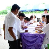 โครงการหล่อเทียนและถวายเทียนจำนำพรรษา ประจำปี 2561