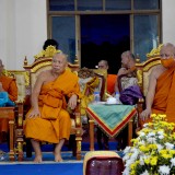  ร่วมเป็นเจ้าภาพสวดพระอภิธรรมศพพระครูสุพัฒนมงคล​ เจ้าอาวาสวัดศรีมงคล​