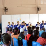 โรงเรียนผู้สูงอายุปัญญาภิวัฒน์ ร่วมกับเทศบาลตำบลสันทราย ได้ต้อนรับคณะศึกษาดูงานจากเทศบาลตำบลปากน้ำชุมพร ตำบลปากน้ำ อำเภอเมือง จังหวัดชุมพร จำนวน ๒๐๐ คน
