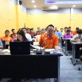การประชุมซักซ้อมการดำเนินงานในการเลือกตั้งสมาชิกสภาเทศบาลและนายกเทศมนตรีตำบลสันทราย