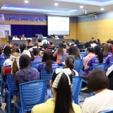 การประชุมซักซ้อมการดำเนินงานในการเลือกตั้งสมาชิกสภาเทศบาลและนายกเทศมนตรีตำบลสันทราย