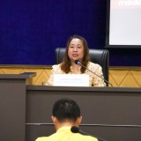 การประชุมซักซ้อมการดำเนินงานในการเลือกตั้งสมาชิกสภาเทศบาลและนายกเทศมนตรีตำบลสันทราย