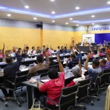 จัดการประชุมคณะกรรมการพัฒนาท้องถิ่น และประชาคมท้องถิ่น
