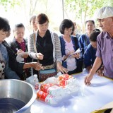 โครงการส่งเสริมอาชีพกลุ่มสตรีแม่บ้านตำบลสันทราย 