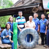 อบป้ายและวัสดุอุปกรณ์สำหรับใช้ในการดำเนินกิจกรรมของจุดสาธิต
