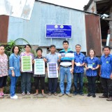 อบป้ายและวัสดุอุปกรณ์สำหรับใช้ในการดำเนินกิจกรรมของจุดสาธิต