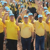 ร่วมกิจกรรม kickoff ปรับปรุงสนามกีฬากลางอำเภอฝาง