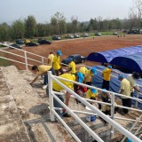 ร่วมกิจกรรม kickoff ปรับปรุงสนามกีฬากลางอำเภอฝาง