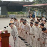 การกล่าวคำปฏิญาณตน และพิธีทำบุญตักบาตรเพื่อถวายพระพรแด่สมเด็จพระเจ้าลูกเธอ เจ้าฟ้าพัชรกิติยาภาฯ เพื่อให้หายจากพระอาการประชวร