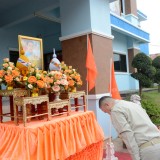 การกล่าวคำปฏิญาณตน และพิธีทำบุญตักบาตรเพื่อถวายพระพรแด่สมเด็จพระเจ้าลูกเธอ เจ้าฟ้าพัชรกิติยาภาฯ เพื่อให้หายจากพระอาการประชวร