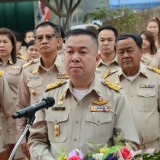 การกล่าวคำปฏิญาณตน และพิธีทำบุญตักบาตรเพื่อถวายพระพรแด่สมเด็จพระเจ้าลูกเธอ เจ้าฟ้าพัชรกิติยาภาฯ เพื่อให้หายจากพระอาการประชวร