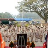 การกล่าวคำปฏิญาณตน และพิธีทำบุญตักบาตรเพื่อถวายพระพรแด่สมเด็จพระเจ้าลูกเธอ เจ้าฟ้าพัชรกิติยาภาฯ เพื่อให้หายจากพระอาการประชวร