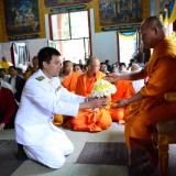 พิธีต้อนรับสัญญาบัตรพัดยศ และแสดงมุฑิตาจิต พระครูบวรธรรมสุนทร
