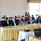 พิธีลงนามบันทึกข้อตกลงความร่วมมือ (MOU) การจัดการขยะมูลฝอยชุมชนโดยชุมชน และส่งมอบคืนถังขยะ ภายใต้โครงการจัดการขยะมูลฝอยแบบยั่งยืนสร้างตำบลน่าอยู่ ประจำปีงบประมาณ พ.ศ. ๒๕๖๔ จำนวน ๗ หมู่บ้าน