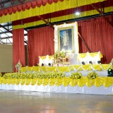 ร่วมพิธีวางพานพุ่มและถวายบังคม เนื่องในวันคล้ายวันบรมราชสมภพ พระบาทสมเด็จพระบรมชนกาธิเบศร มหาภูมิพลอดุลยเดชมหาราช บรมนาถบพิตร วันชาติ และวันพ่อแห่งชาติ ๕ ธันวาคม ๒๕๖๓