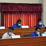การประชุมคณะผู้บริหารและหัวหน้าส่วนราชการ ครั้งที่ ๔ ประจำปีงบประมาณ ๒๕๖๔