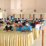 โครงการอบรมเชิงปฏิบัติการเพื่อจัดทำแผนพัฒนาสุขภาพชุมชน สำหรับการดำเนินงานกองทุนหลักประกันสุขภาพในระดับพื้นที่เทศบาลตำบลสันทราย ประจำปีงบประมาณ พ.ศ. ๒๕๖๖