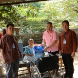 เยี่ยมเยียนผู้พิการ ผู้ป่วยติดเตียง ในพื้นที่ตำบลสันทราย