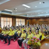 โครงการฝึกอบรมและศึกษาดูงานเพื่อพัฒนาศักยภาพการปฏิบัติงานของคณะผู้บริหาร สมาชิกสภาเทศบาล ผู้นำชุมชน และพนักงานส่วนท้องถิ่น  ประจำปีงบประมาณ พ.ศ.๒๕๖๗