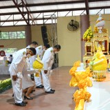 พิธีวางพานพุ่มดอกไม้และพิธีถวายบังคมวันพ่อแห่งชาติ ๕ ธันวาคม ๒๕๖๕