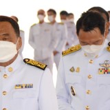 พิธีวางพานพุ่มดอกไม้และพิธีถวายบังคมวันพ่อแห่งชาติ ๕ ธันวาคม ๒๕๖๕