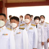 พิธีวางพานพุ่มดอกไม้และพิธีถวายบังคมวันพ่อแห่งชาติ ๕ ธันวาคม ๒๕๖๕