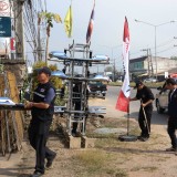 ปรับปรุงภูมิทัศน์ และจัดระเบียบป้ายข้างทางถนนสายหลักและสายรอง