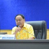 การประชุมพนักงานเทศบาลตำบลสันทราย ครั้งที่ ๑ ประจำปีงบประมาณ พ.ศ. ๒๕๖๖