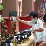 งานประเพณีรดน้ำขอพรผู้สูงอายุตำบลสันทราย ประจำปี ๒๕๖๙