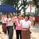 งานประเพณีรดน้ำขอพรผู้สูงอายุตำบลสันทราย ประจำปี ๒๕๖๙