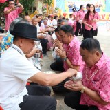 งานประเพณีรดน้ำขอพรผู้สูงอายุตำบลสันทราย ประจำปี ๒๕๖๙