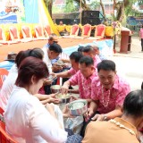 งานประเพณีรดน้ำขอพรผู้สูงอายุตำบลสันทราย ประจำปี ๒๕๖๙