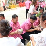 งานประเพณีรดน้ำขอพรผู้สูงอายุตำบลสันทราย ประจำปี ๒๕๖๙