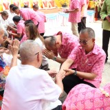 งานประเพณีรดน้ำขอพรผู้สูงอายุตำบลสันทราย ประจำปี ๒๕๖๙