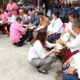 งานประเพณีรดน้ำขอพรผู้สูงอายุตำบลสันทราย ประจำปี ๒๕๖๙