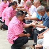 งานประเพณีรดน้ำขอพรผู้สูงอายุตำบลสันทราย ประจำปี ๒๕๖๙