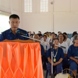 พิธีทำบุญอาคารสันทรายรวมใจ และพิธีเปิดโรงเรียนผู้สูงอายุตำบลสันทราย 