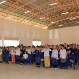 พิธีทำบุญอาคารสันทรายรวมใจ และพิธีเปิดโรงเรียนผู้สูงอายุตำบลสันทราย 