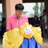 พิธีทำบุญอาคารสันทรายรวมใจ และพิธีเปิดโรงเรียนผู้สูงอายุตำบลสันทราย 