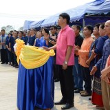 พิธีทำบุญอาคารสันทรายรวมใจ และพิธีเปิดโรงเรียนผู้สูงอายุตำบลสันทราย 