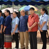 พิธีทำบุญอาคารสันทรายรวมใจ และพิธีเปิดโรงเรียนผู้สูงอายุตำบลสันทราย 