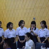 ต้อนรับ คณะศึกษาดูงานนักเรียนโรงเรียนฝางชนูปถัมภ์