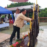 พิธีบวงสรวงครูบาเจ้าศรีวิชัย ประเพณีสรงน้ำพระธาตุประจำปี ๒๕๖๘