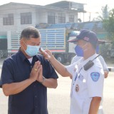 โครงการป้องกันและลดอุบัติเหตุบนท้องถนนช่วงเทศกาลสงกรานต์ ประจำปีงบประมาณ ๒๕๖๕