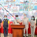โครงการป้องกันและลดอุบัติเหตุบนท้องถนนช่วงเทศกาลสงกรานต์ ประจำปีงบประมาณ ๒๕๖๕