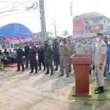 โครงการป้องกันและลดอุบัติเหตุบนท้องถนนช่วงเทศกาลสงกรานต์ ประจำปีงบประมาณ ๒๕๖๕