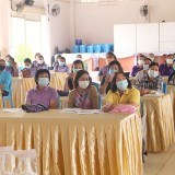 กิจกรรมอบรมตามโครงการการส่งเสริมการดูแลสุขภาพด้วยการแพทย์แผนไทย ประจำปีงบประมาณ พ.ศ. ๒๕๖๕