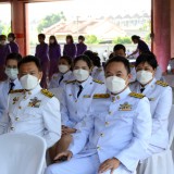 ร่วมงานพิธีวันเฉลิมพระชนมพรรษา สมเด็จพระนางเจ้าสุทิดา พัชรสุธาพิมลลักษณ พระบรมราชินี ๓ มิถุนายน ๒๕๖๕