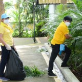 โครงการจิตอาสาพระราชทาน ๙๐๔ วปร. เราทำความดีเพื่อชาติ ศาสน์ กษัตริย์ เทศบาลตำบลสันทราย